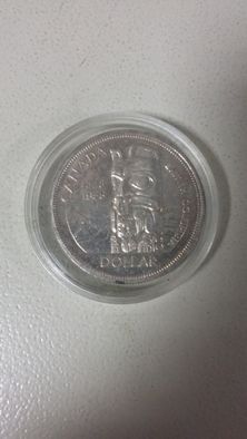 Srebrna moneta Elżbieta II Canada DOLLAR