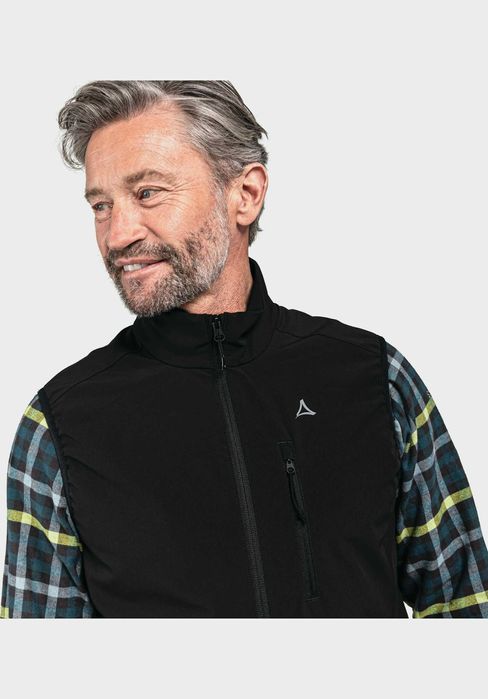 Kamizelka SCHÖFFEL Softshell Vest Martinau Męska Bezrękawnik Czarny 48
