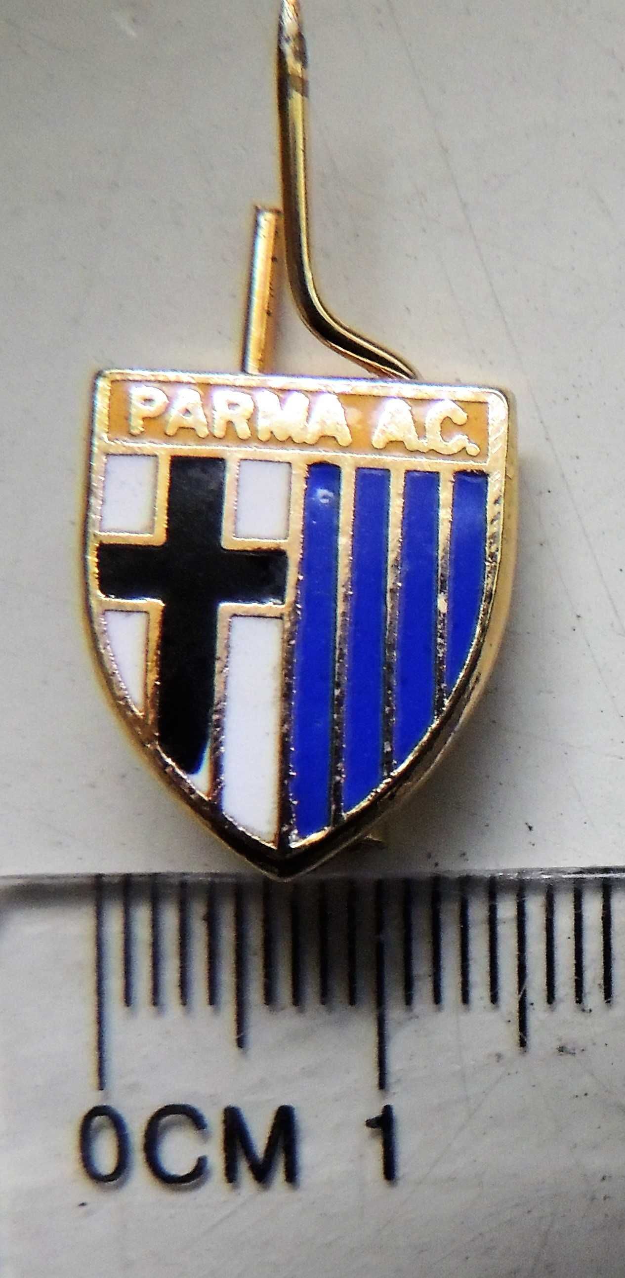 AC Parma broszka agrafka emalia