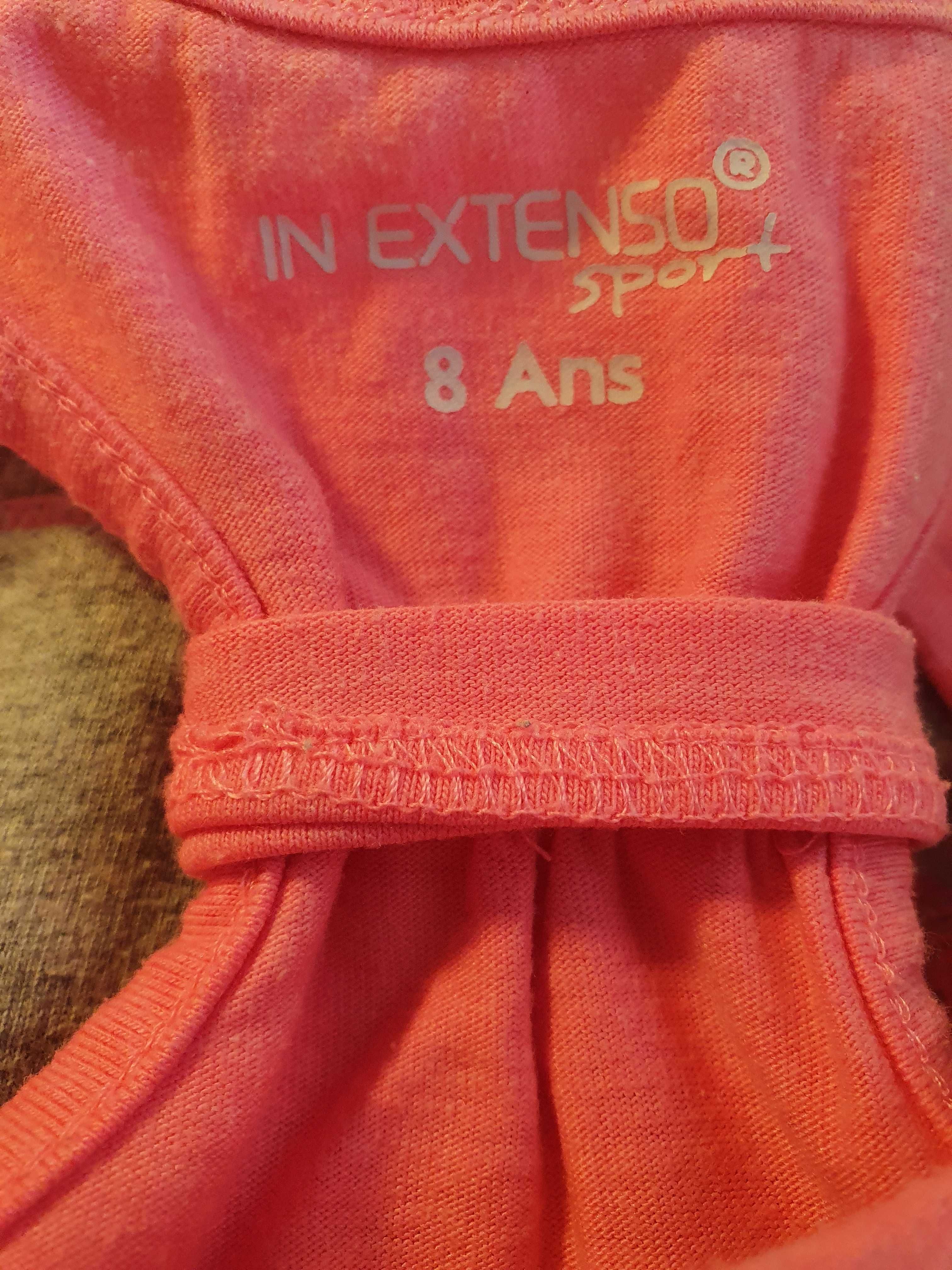 Saia-calção + t-shirt menina - 8 anos