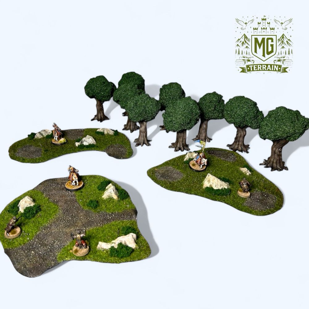 Zwstaw trzech lasów teren do gry bitewnej me sbg saga bolt action aos