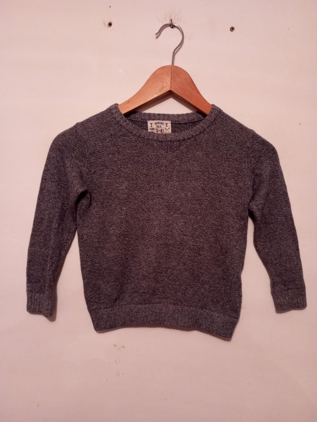 Camisola Tex Tamanho 3 Anos