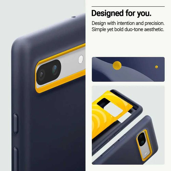 Чехол Caseology Nano Pop для Google Pixel 7a Blueberry Navy