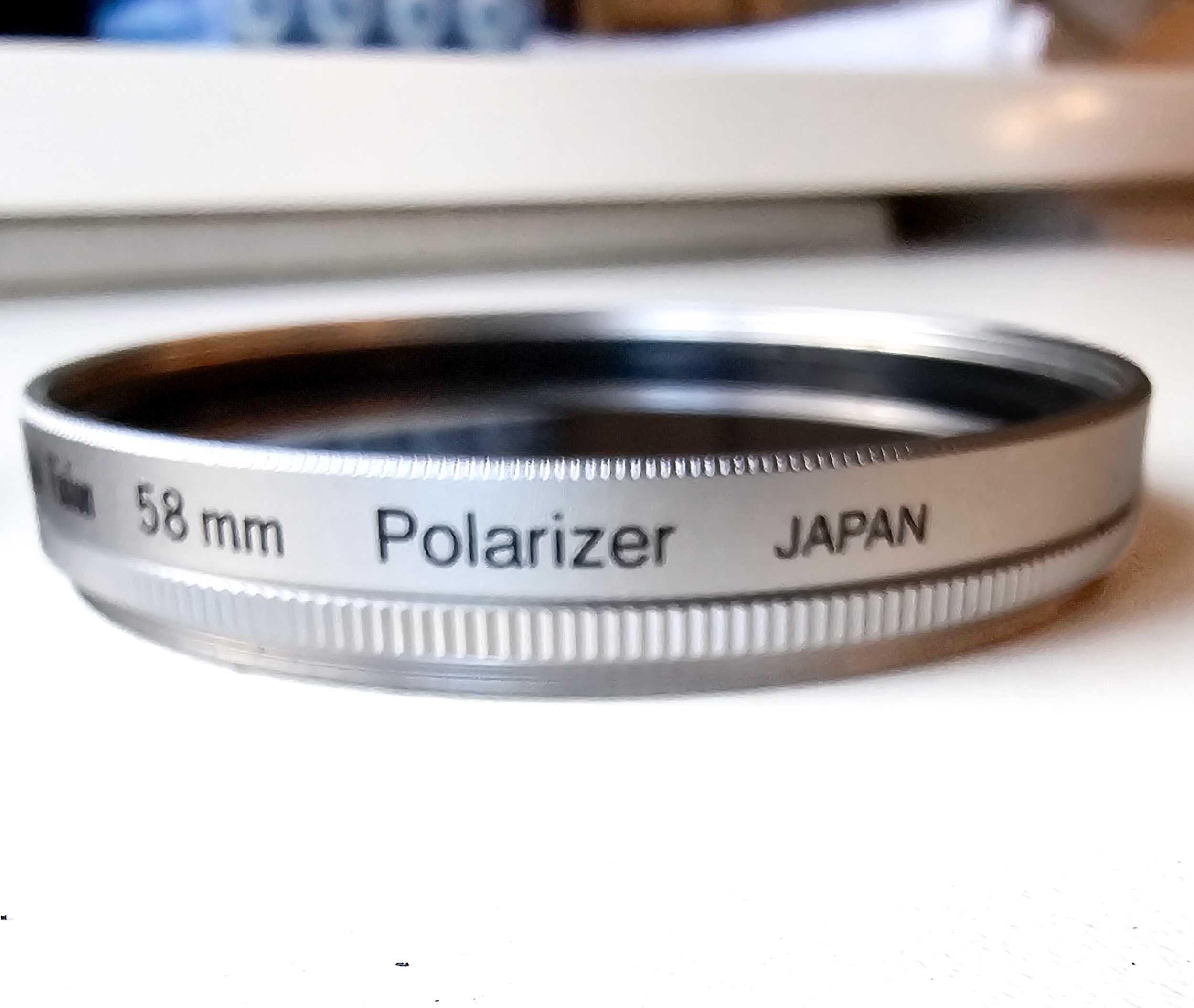 Filtros polarizador + UV 58mm