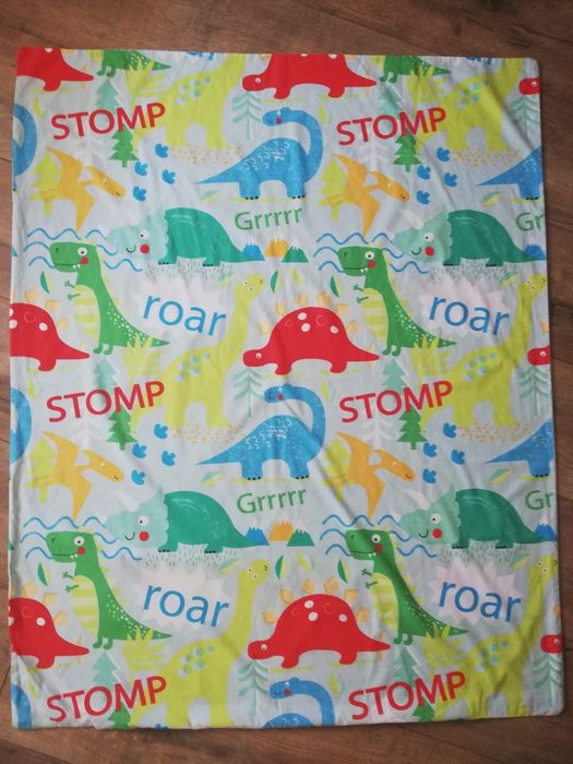 Pościel poszewka na kołdrę Dinozary.