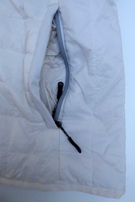 CUTTER & BUCK biała pikowana kurtka damska