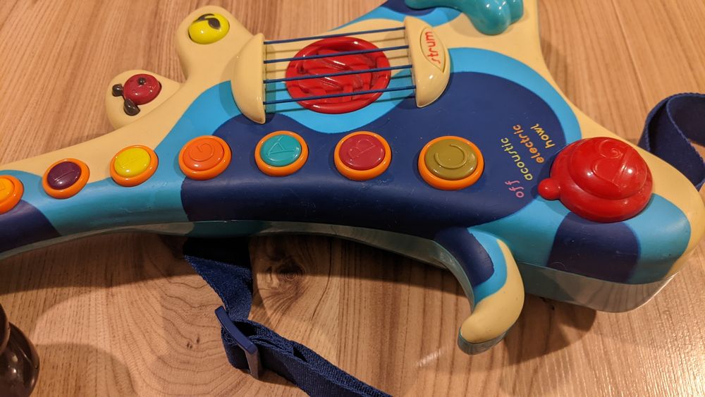 B-toys Woofer Gitara elektryczna piesek