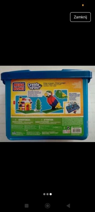 Nowe klocki 750 elementów