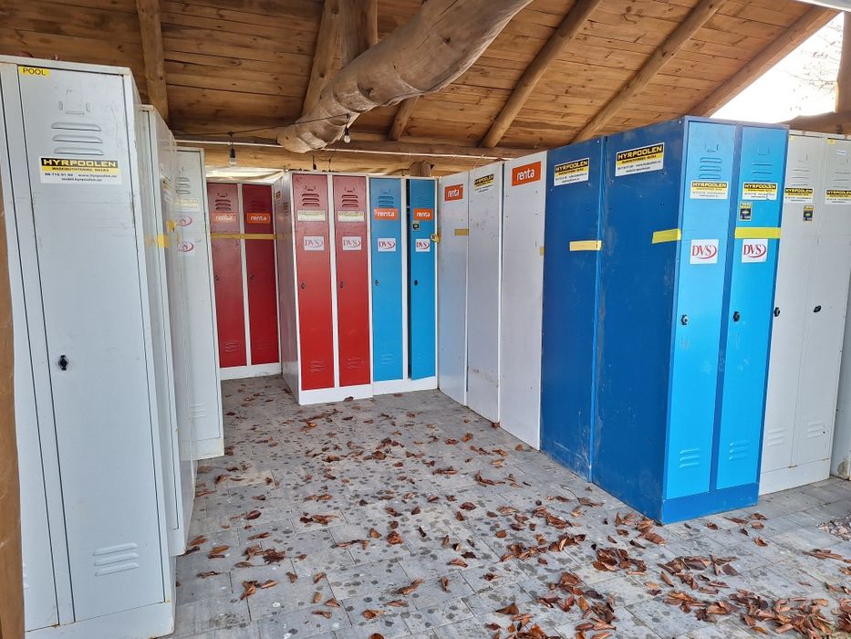 Szafka pracownicza BHP podwójna metalowa bardzo dobry stan