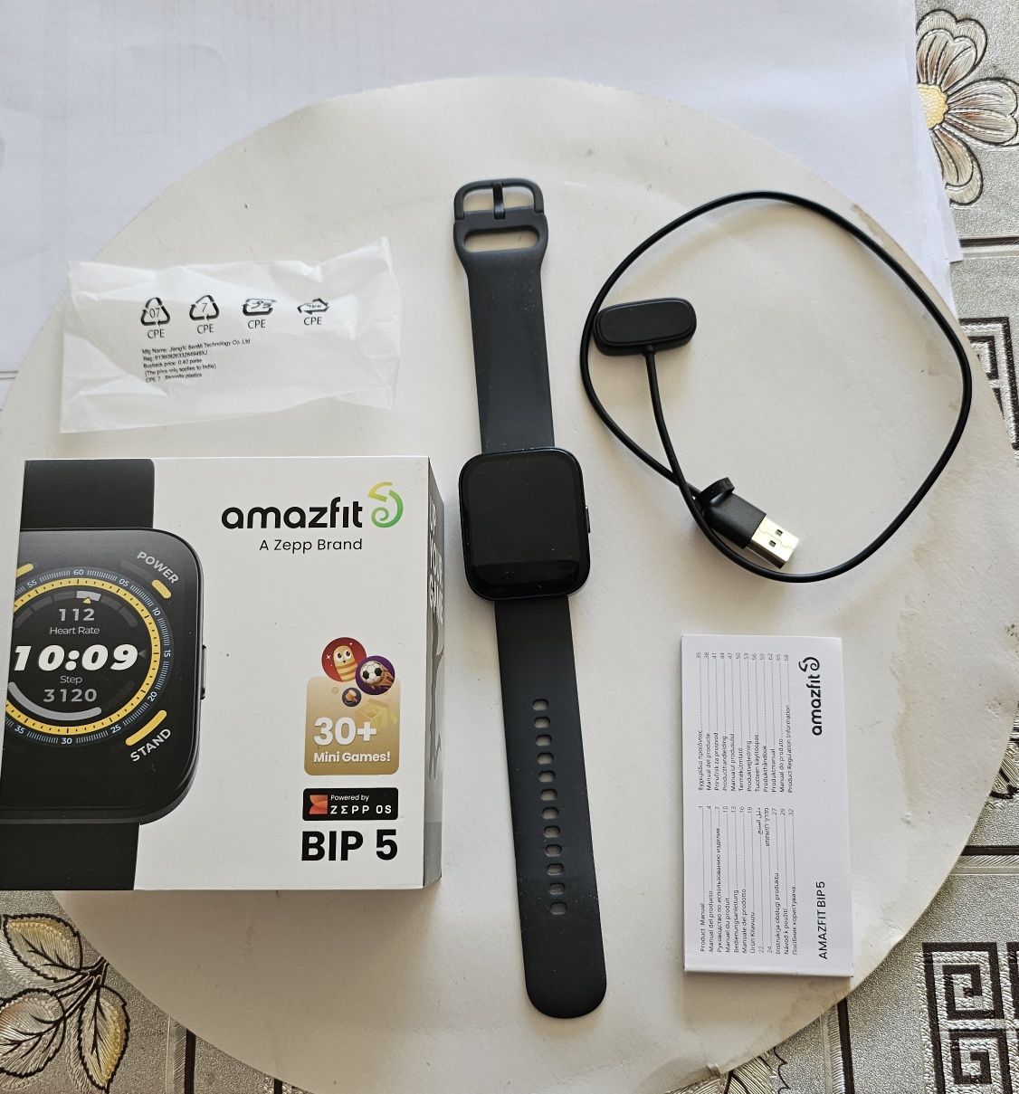 Smartwatch Amazfit Bip 5 Czarny