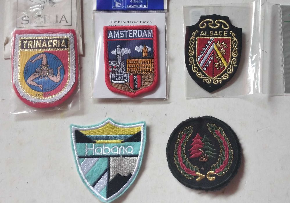 Badges em Pano - Diversos emblemas