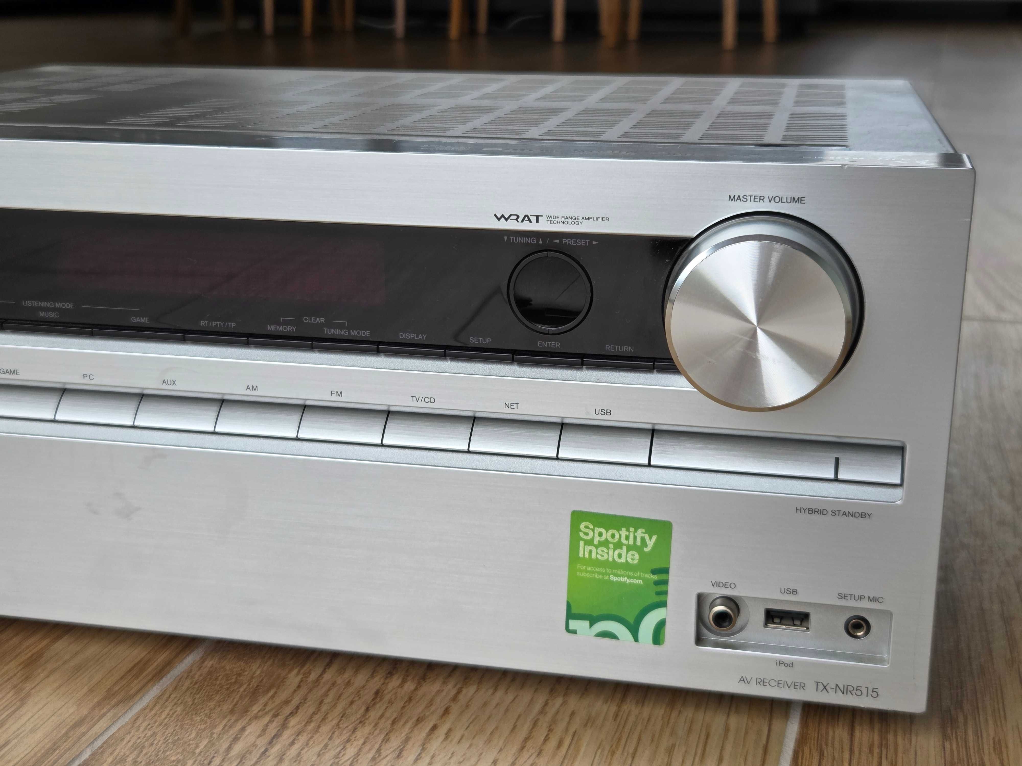 amplituner 7.2 Onkyo TX-NR515 Spotify
