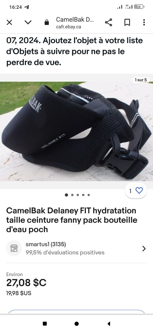 Camelback delaney fit  сумка бананка для бігу велосипед