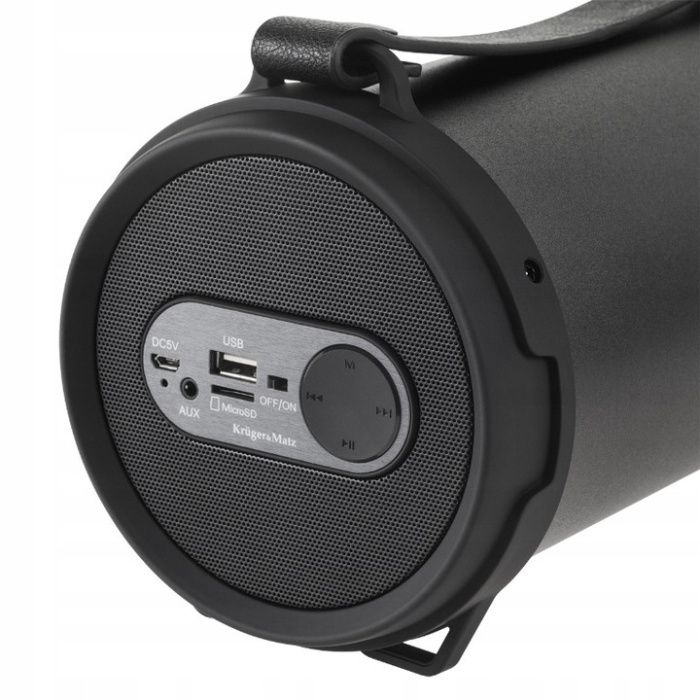 NOWE Radio Boombox USB Głośnik Bluetooth MP3+pasek