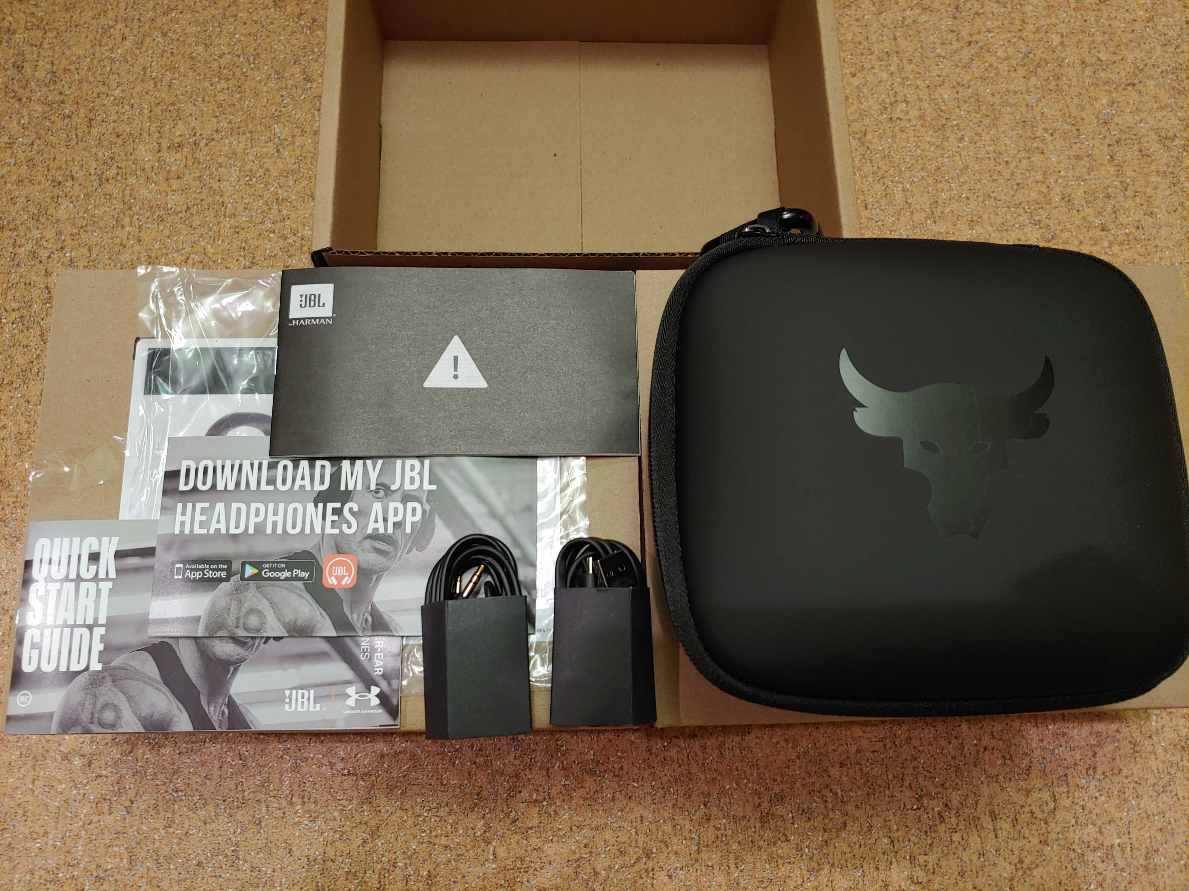 Беспроводные наушники JBL Under Armour UA Project Rock