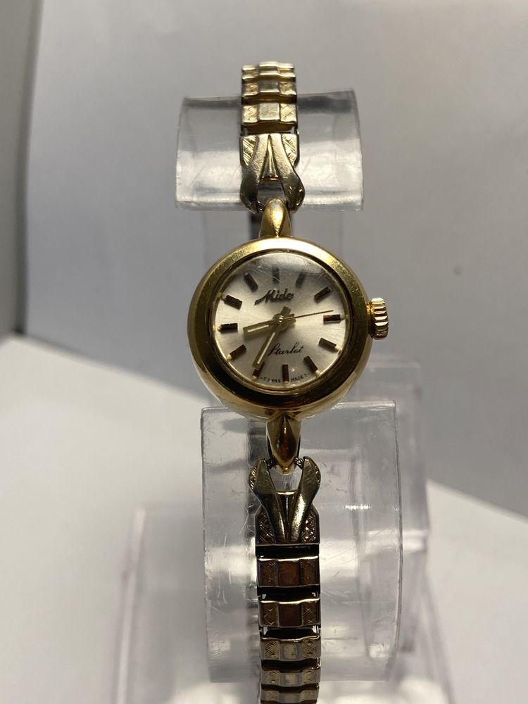 Mido Starlet automatic gold plated