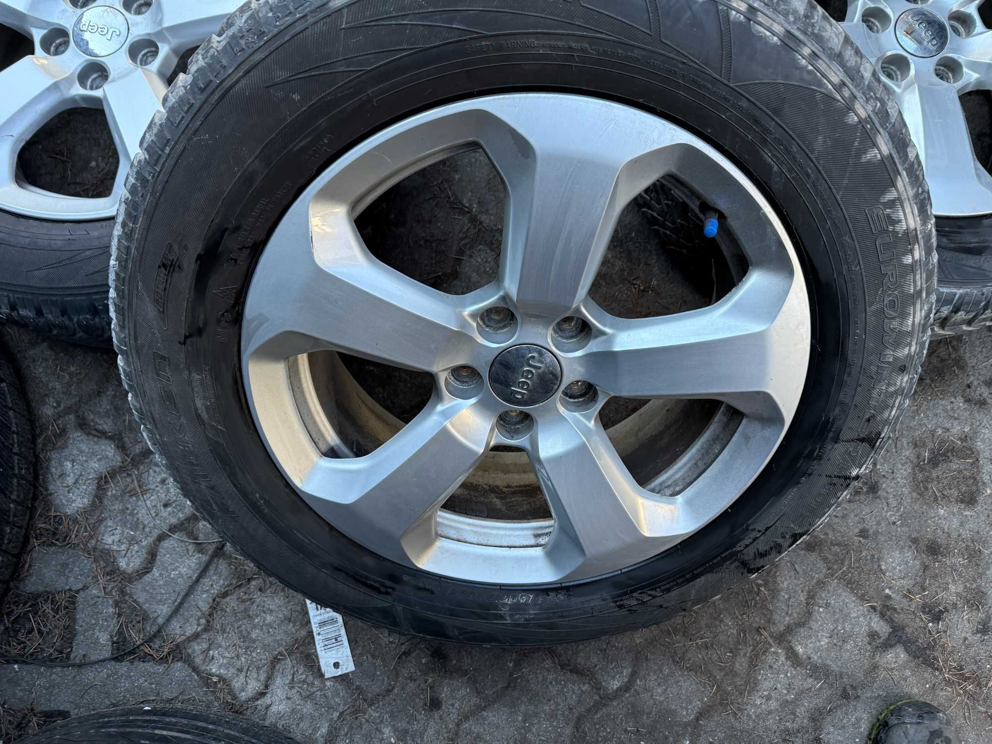 Felgi aluminiowe 17" 5x110 Jeep Cherokee Compass Renegade