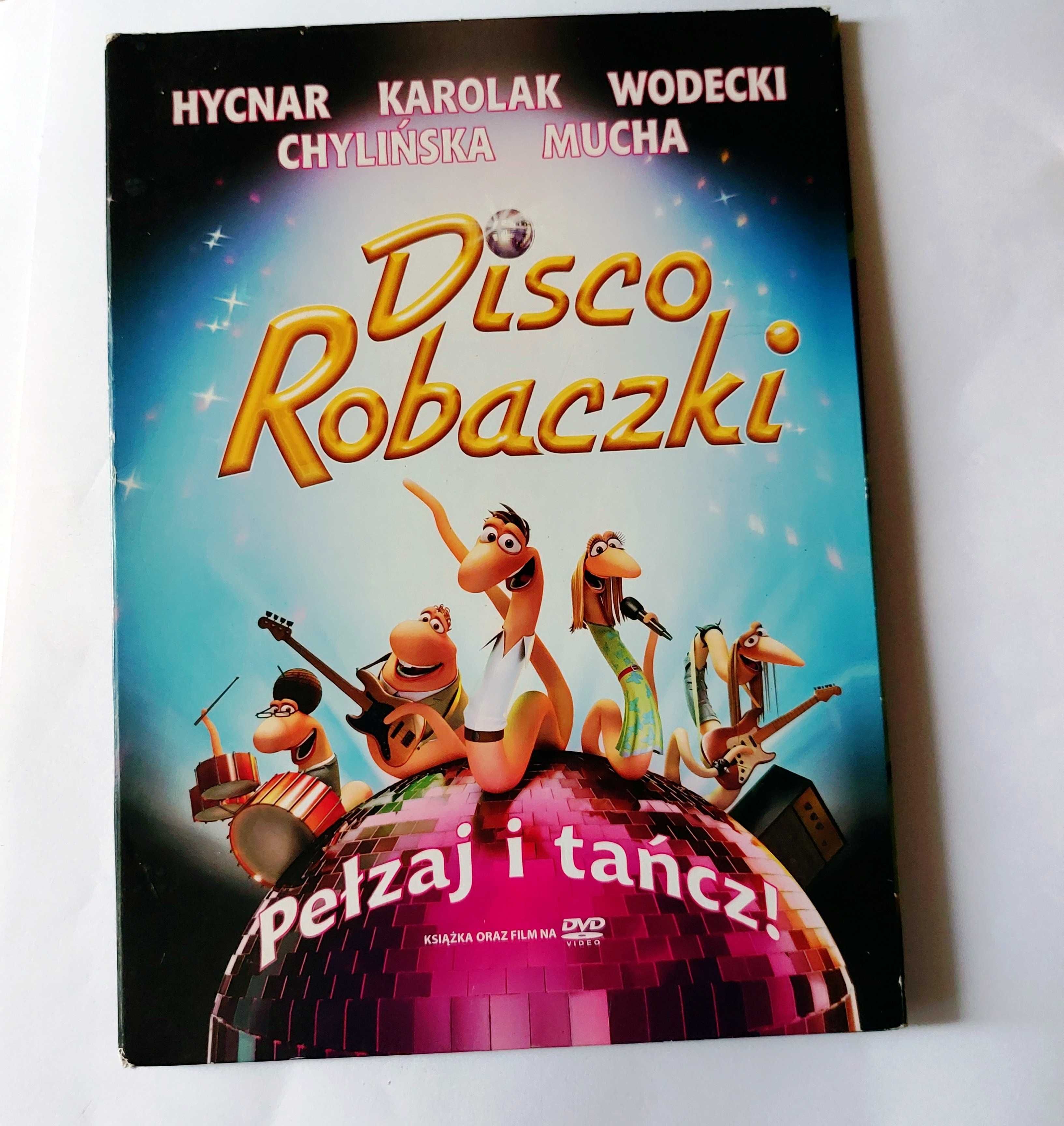 DISCO ROBACZKI | pełzaj i tańcz | książka oraz film na DVD