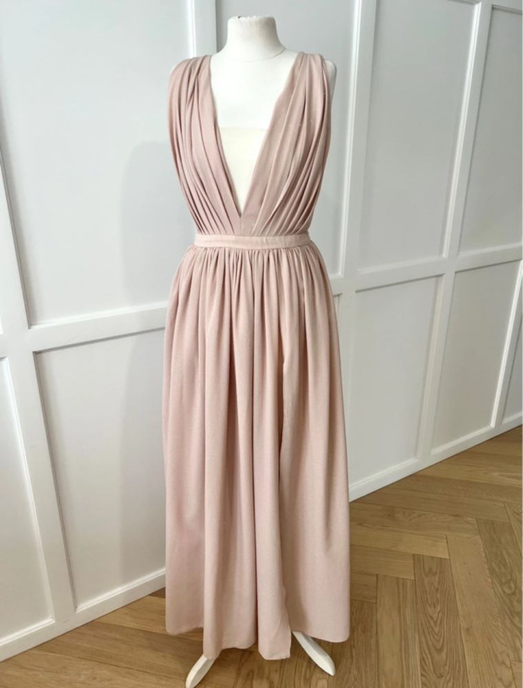 Sukienka rzymianka midi Lou r. M nude