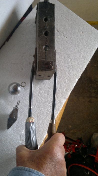 Molde para fazer Chumbadas ( Pesca )