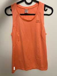 Koszulka sportowa neonowa pomarańczowa L 40 decathlon