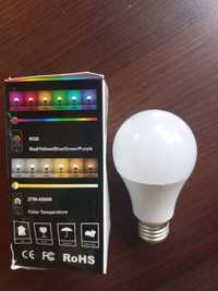 Smart лампочка LED RGB Е27 bluetooth