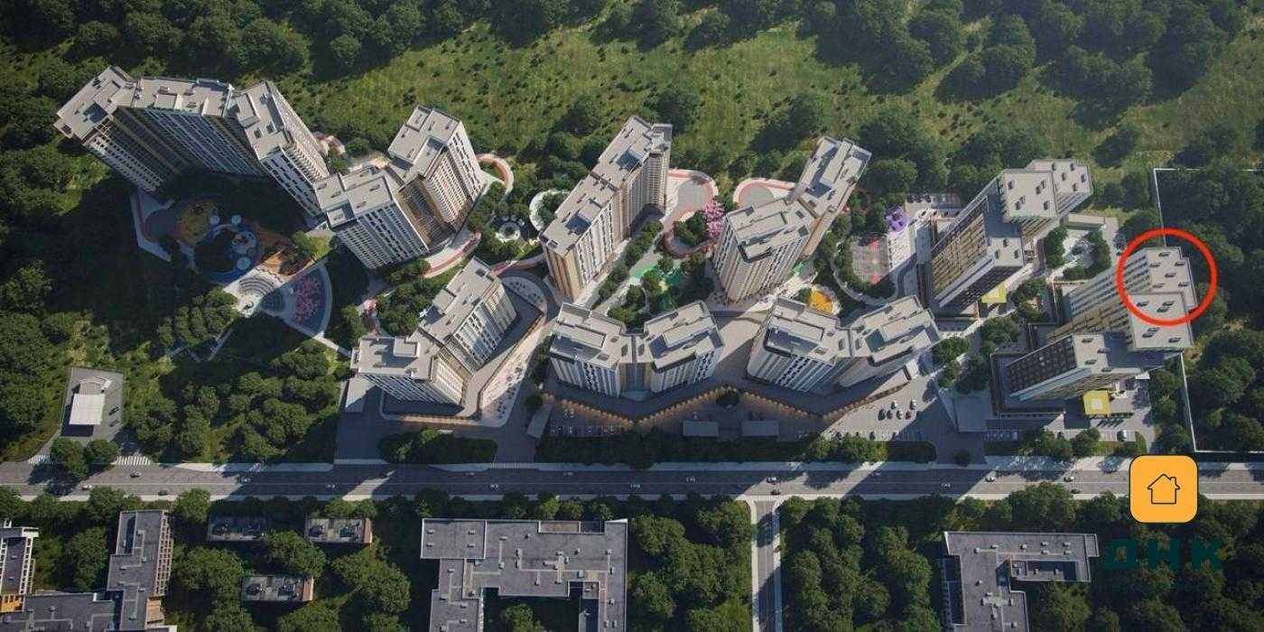 Офисное помещение 550м Kadorr City в новом доме на Краснова