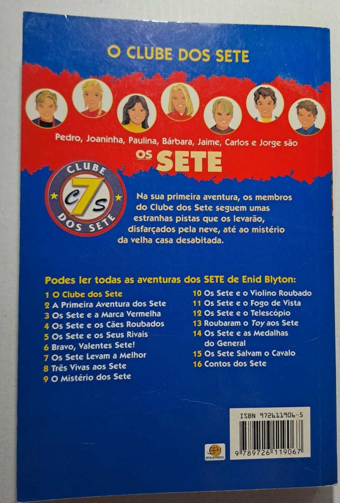 Portes Incluídos - "Os Sete" - Volumes 1, 2 e 3 - Enid Blyton