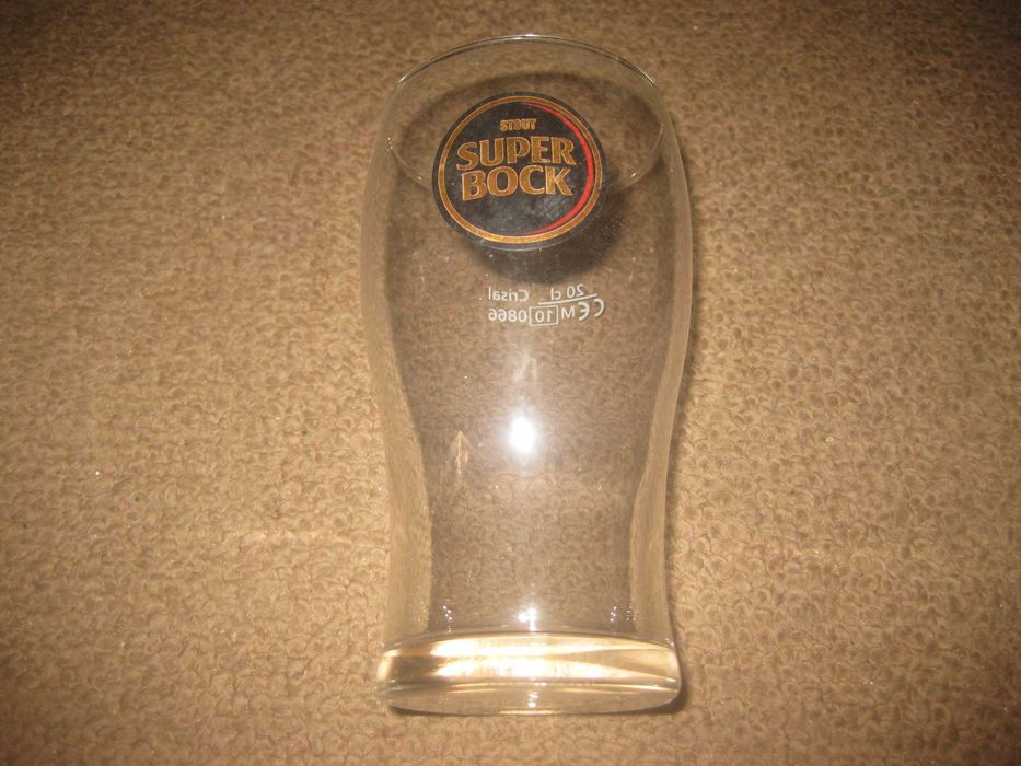 Copo Coleccionável da "Super Bock Stout" Impecável!