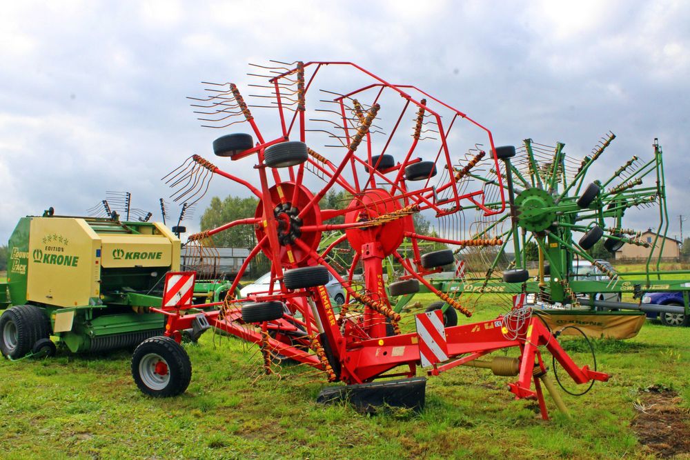 Zgrabiarka 2 karuzelowanie 7,2 m Niemeyer TWIN 715 dwukaruzelowa