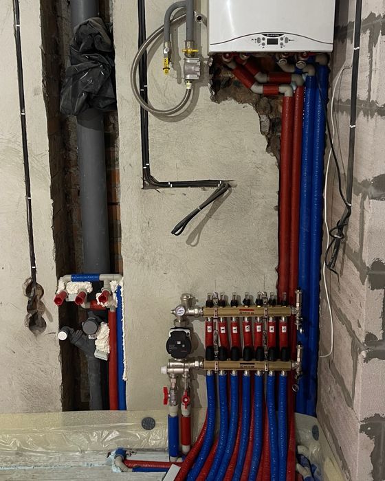 Сантехніка.Системи опалення.Тепла підлога.Каналізація.