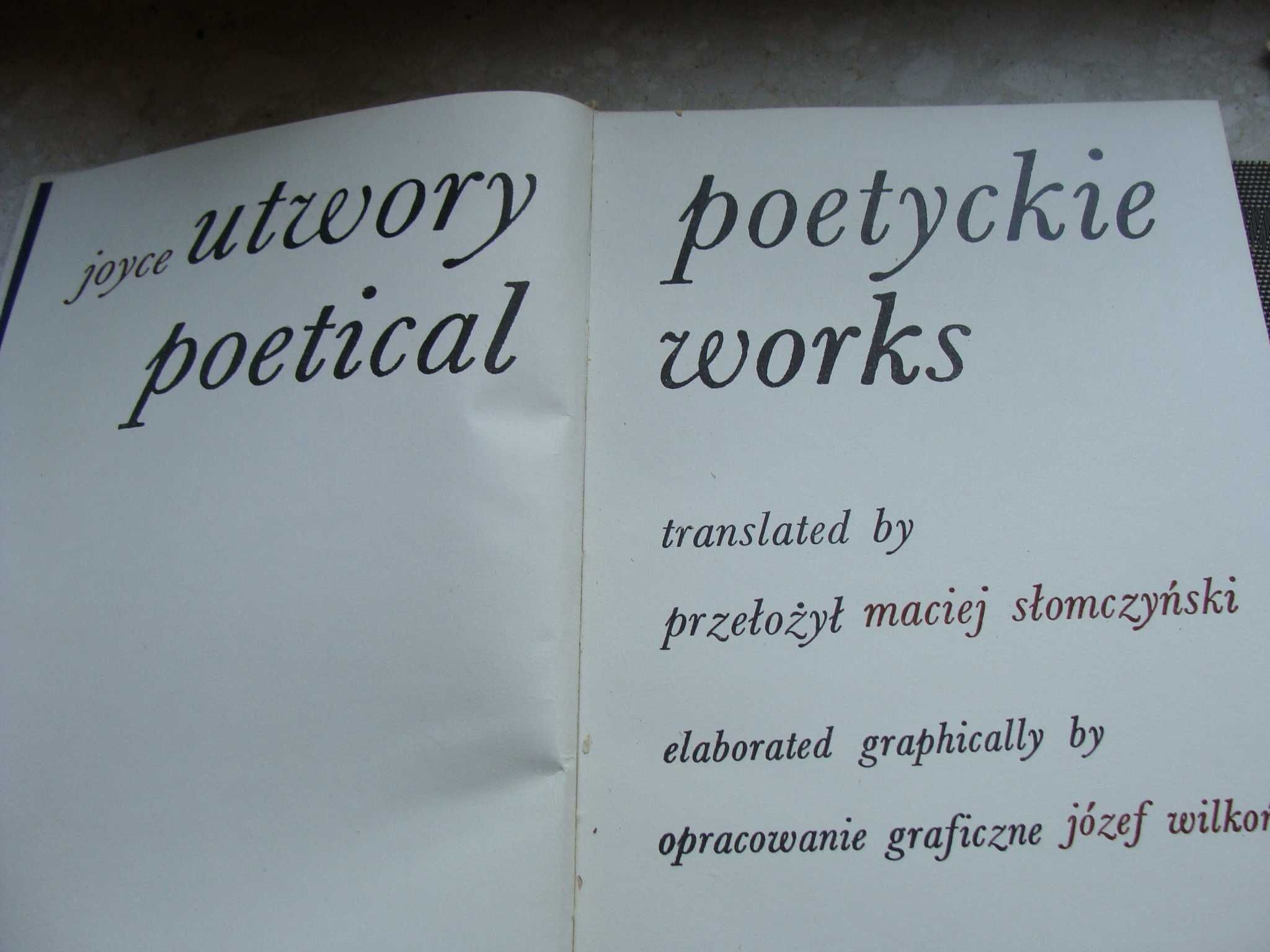 Utwory poetyckie - James Joyce (P)