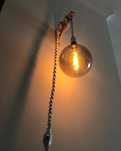 Candeeiro em Macrame
