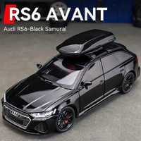 Audi RS6 escala 1/32 preto Edição colecionador SELADO