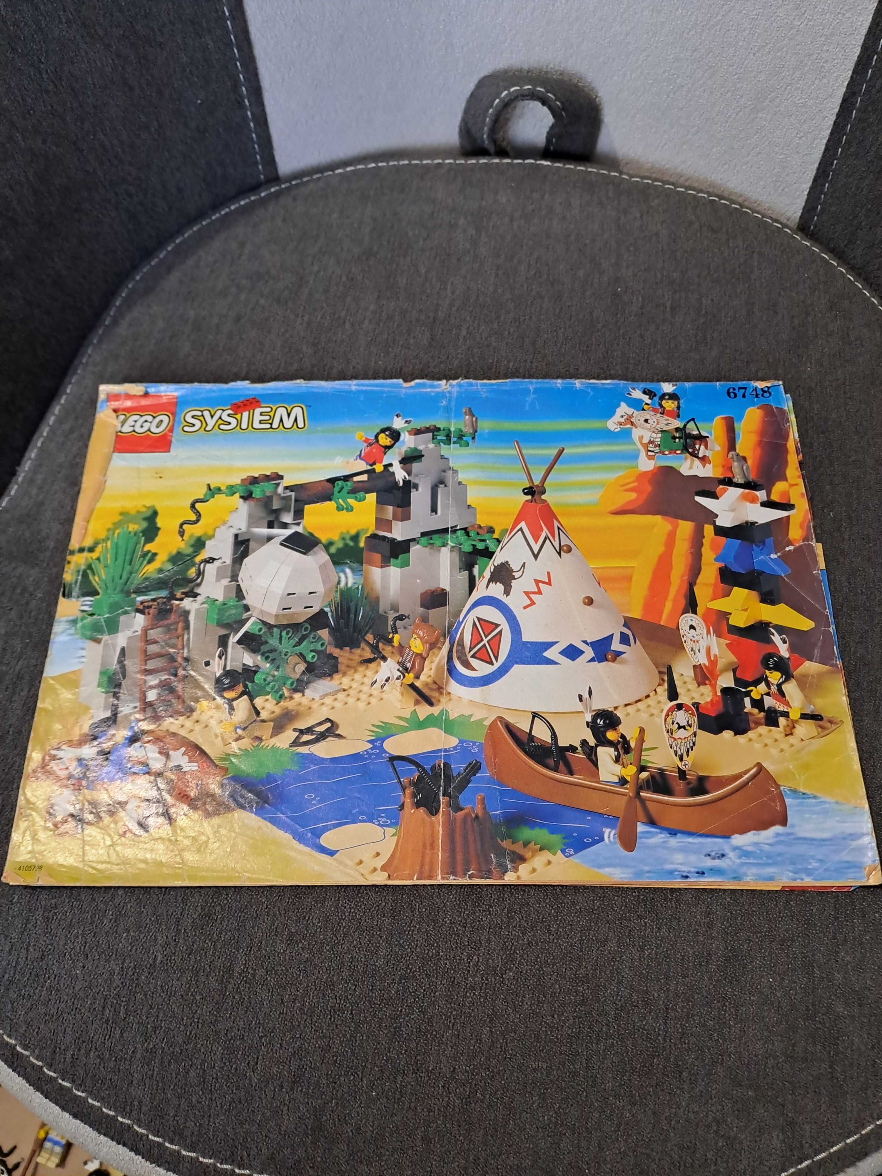 Lego Western , Indianie 6748. Używane + gratis.