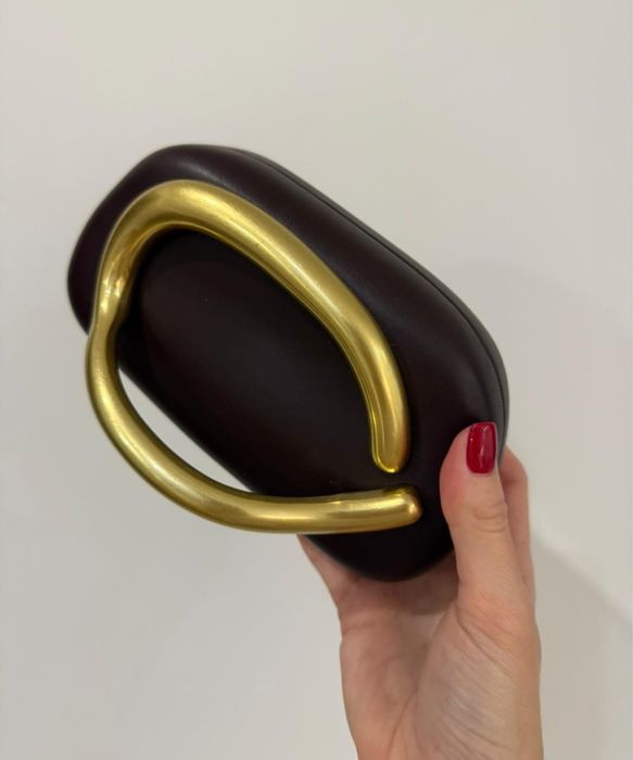 Клатч Zara новий колір бордо