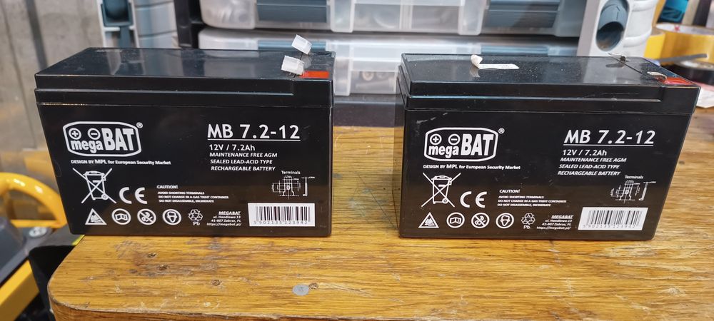 Akumulator 12 V żelowy 7.2 Ah