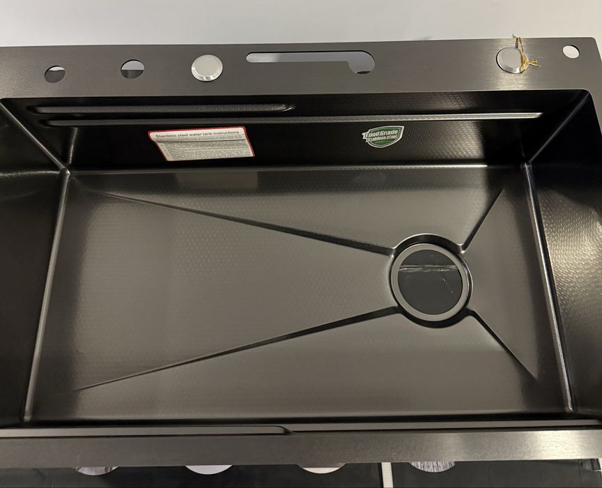 Lava-loiça Multifuncional em Aço Inoxidável – Completo com Acessórios