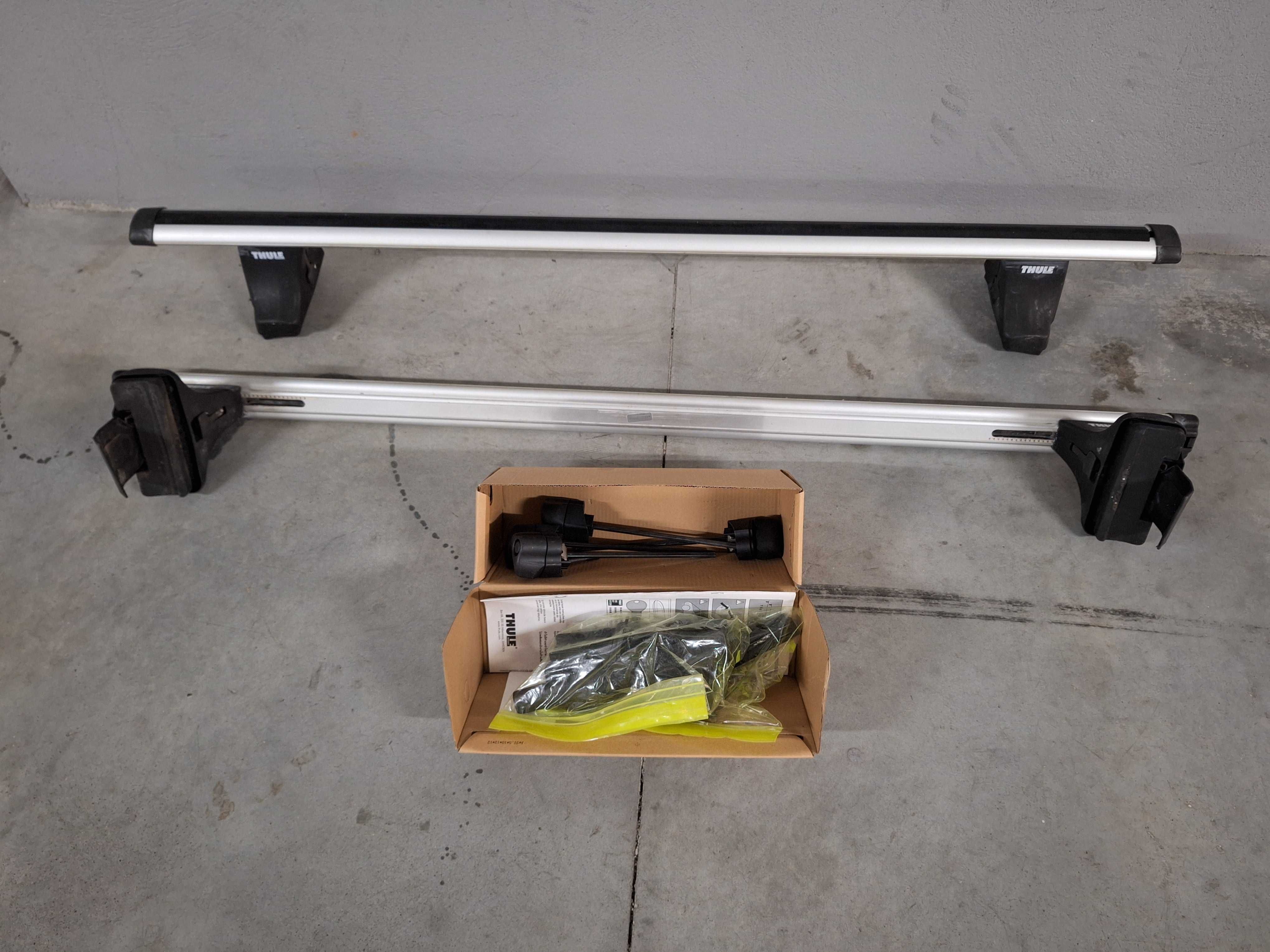 Thule Base Rapid System 750 + Barras Alu Aero 120 cm