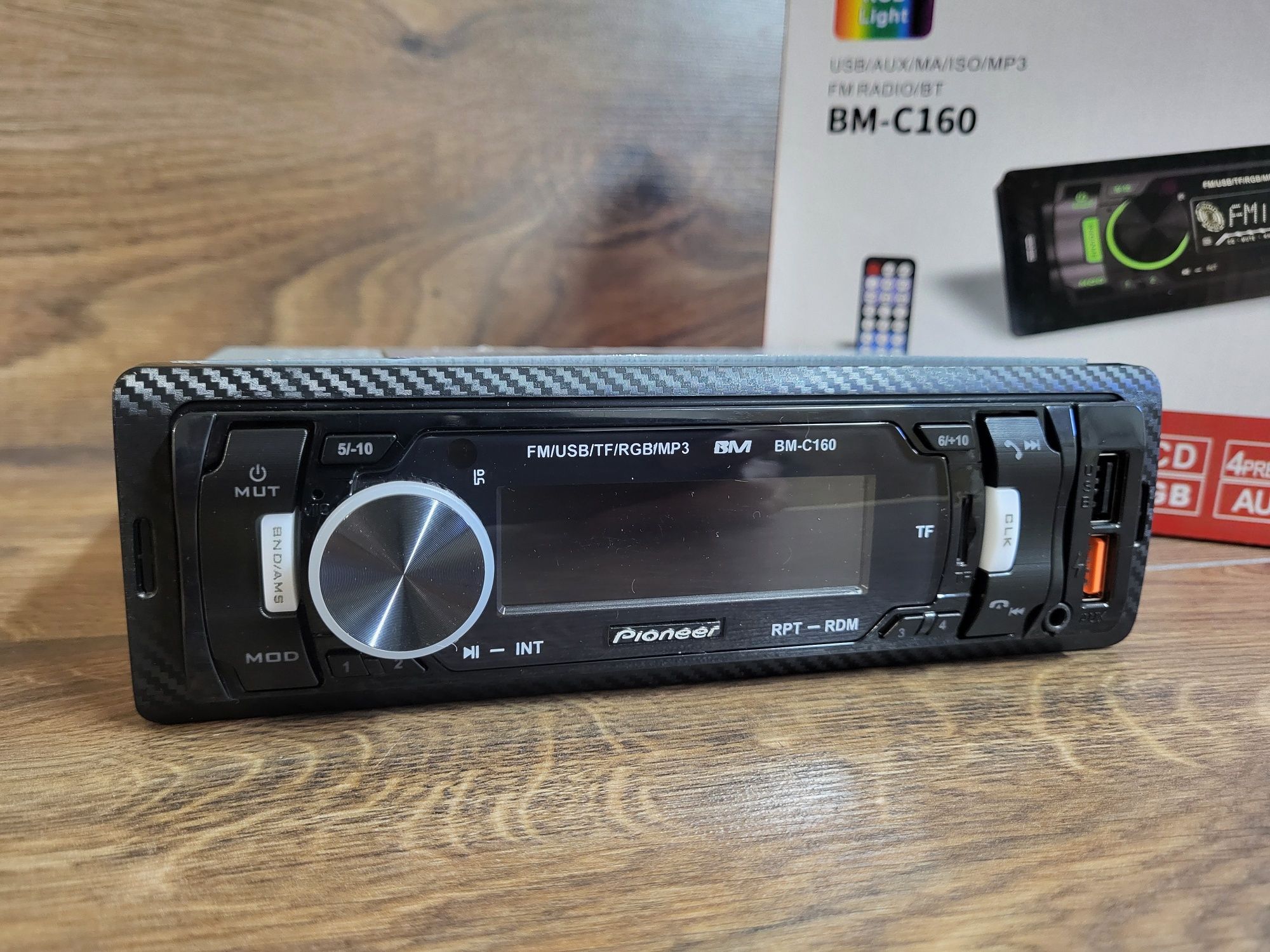 Блютуз магнітола Pioneer BM-C160/автомагнітола/USB/AUX