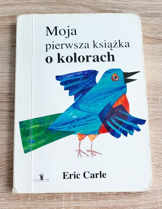 Moja pierwsza książka o kolorach Eric Carle edukacyjna