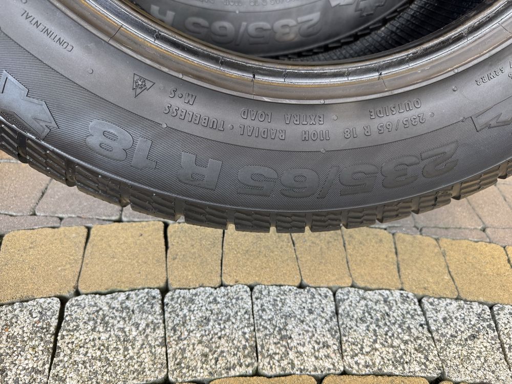 4x Continental Cross Contact 235/65 r18 zimowe