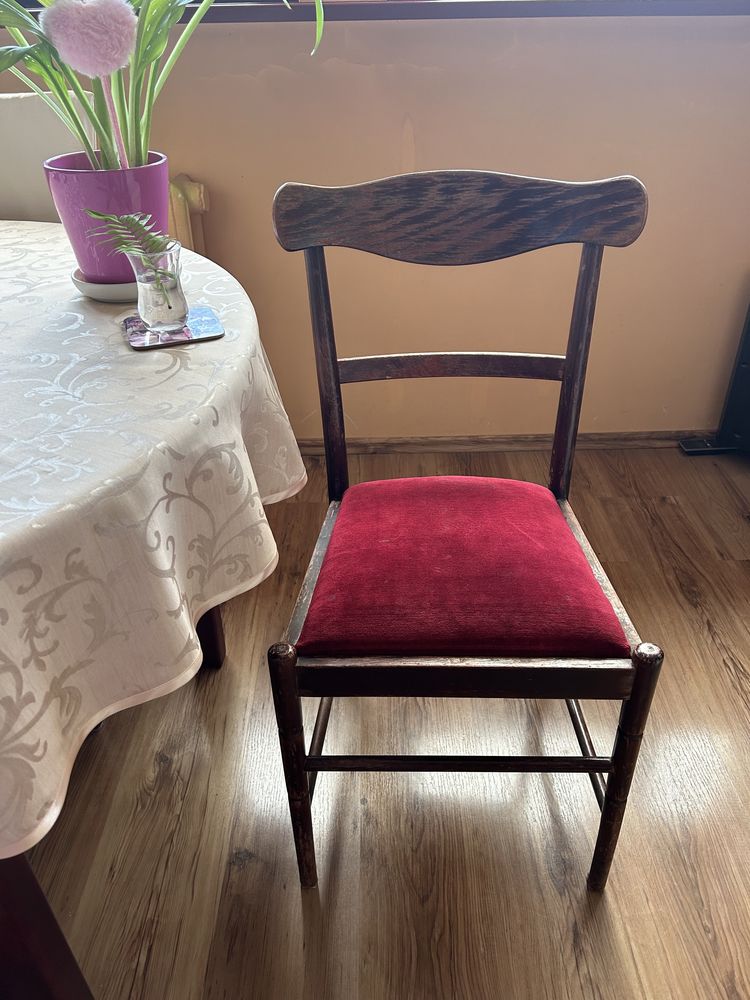 Krzesło typu Thonet Vintage gięte drewniane