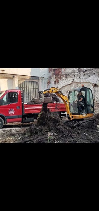 Wycinka Drzew Lasów Koszenie Traw Uslugi Podnosnik Koszowy MiniKoparka
