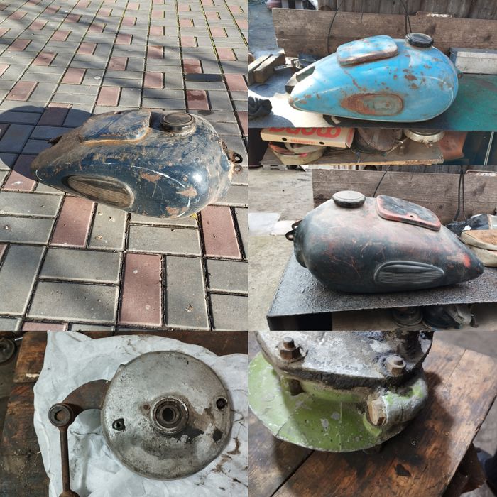 Бак мотоцикла М72, к750