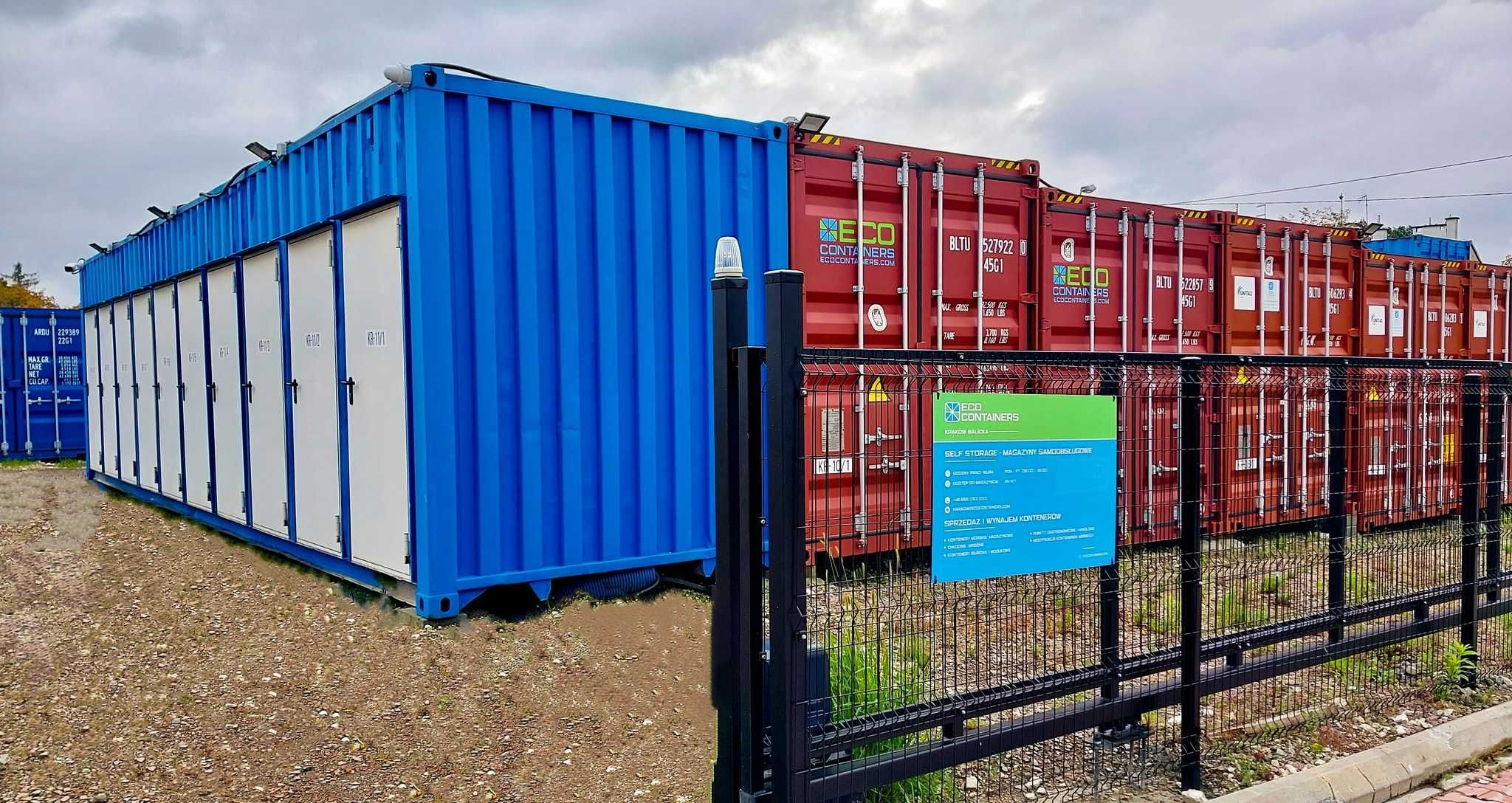 Magazyn Self Storage samoobsługowy wynajem, kontener magazynowy, garaż