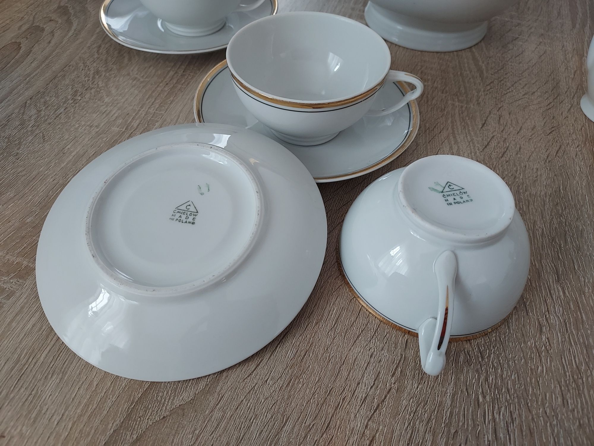 Ćmielów Aleksander porcelana zestaw do herbaty
