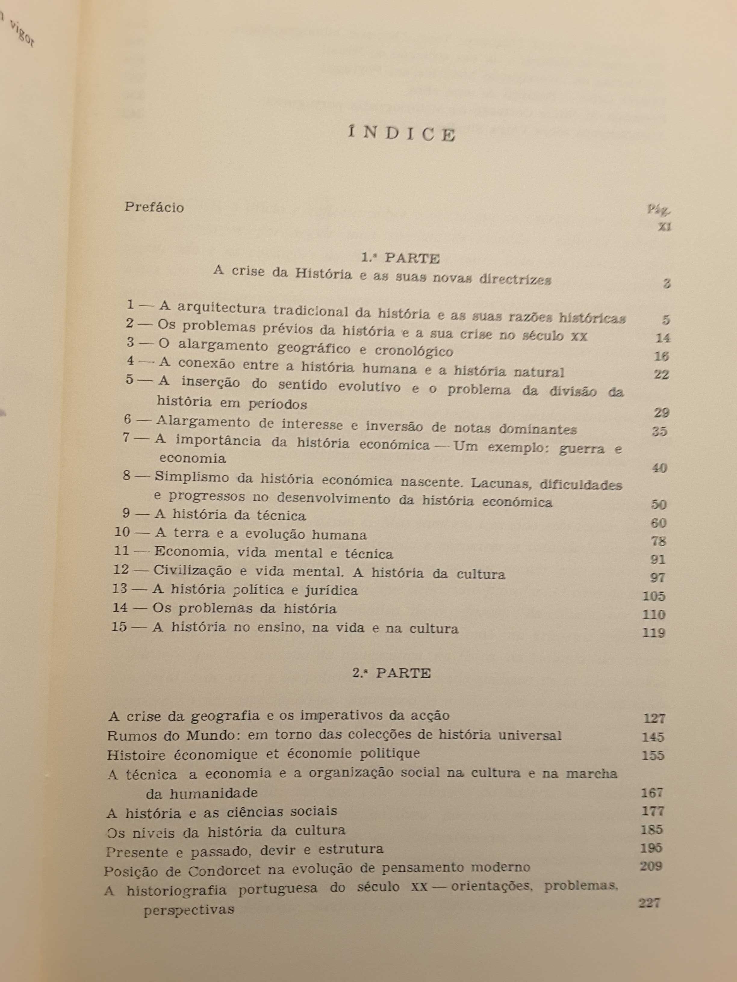 Obras de V. Magalhães Godinho e Jaime Cortesão