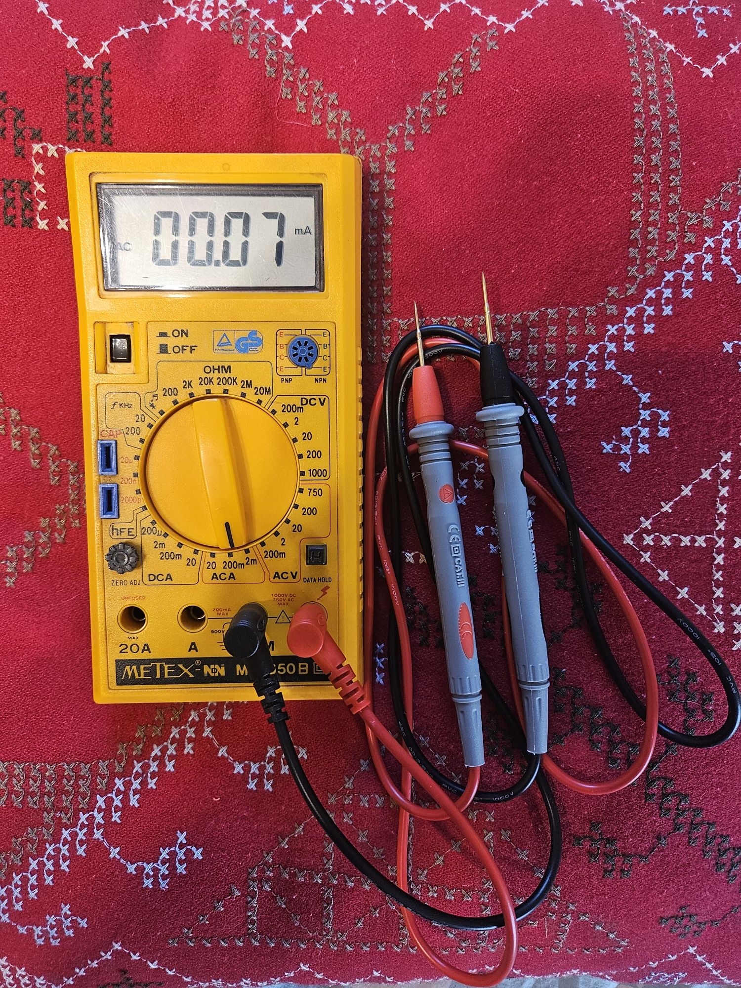 Metex M-4650b miernik multimetr  ladny stan oryginał taniej niż Fluke
