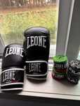 Luva Leone Boxe + ligas